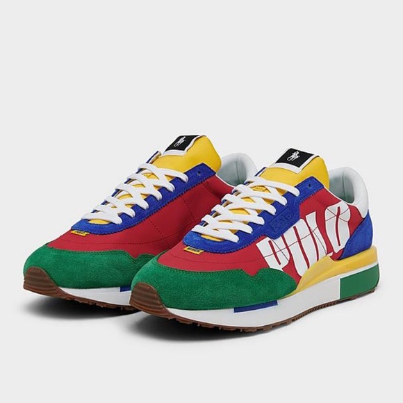 Polo Ralph Lauren Men's Train 89 Polo Beach Sneakers Size US 8.5 🔥NWT🔥